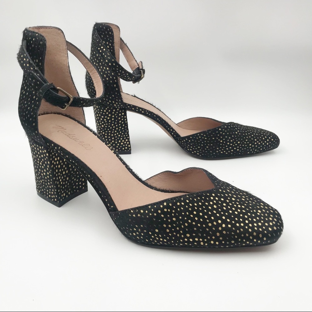 MADEWELL Calf Hair Block Heels